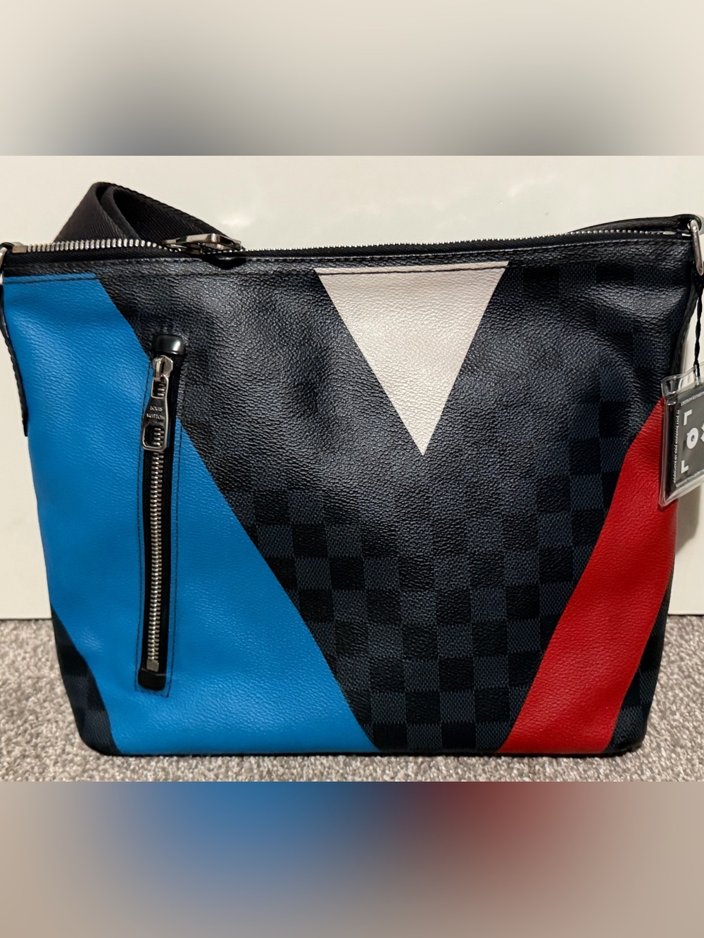 Louis Vuitton Mick Messenger Bag Regatta Damier Cobalt PM